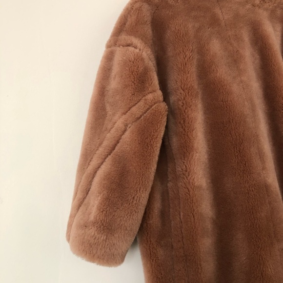 btq Bazhane wool/alpaca blend Teddy double breast coat size US M Ukraine size 46 - Picture 7 of 12